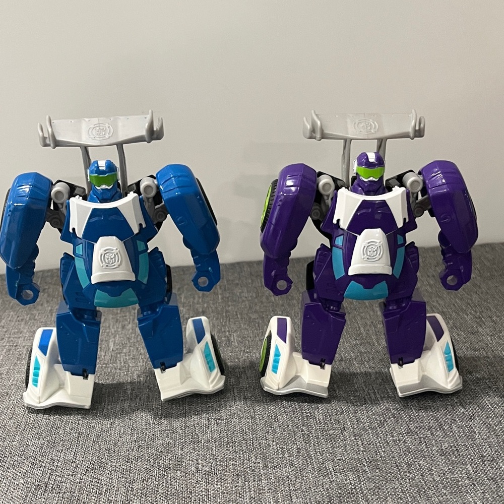 Transformer purple and blue Blur